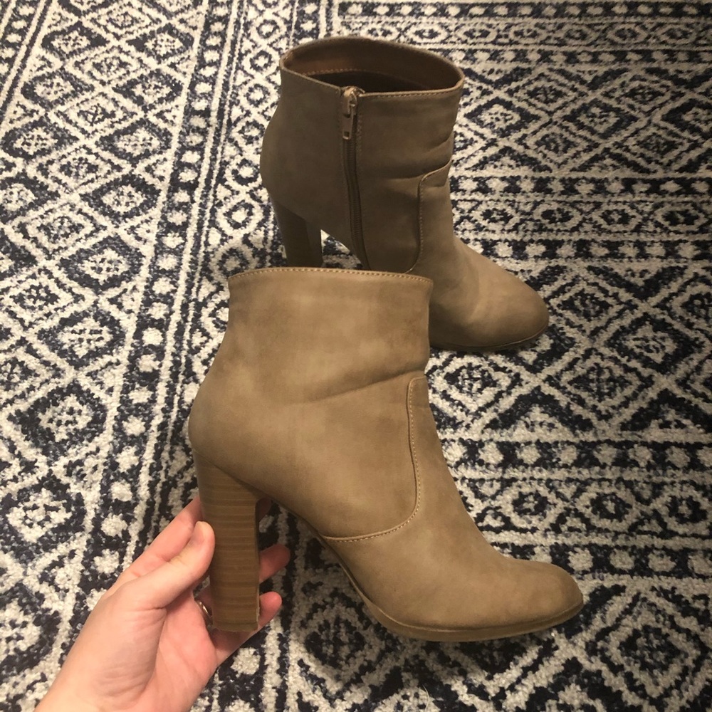 Heeled booties!